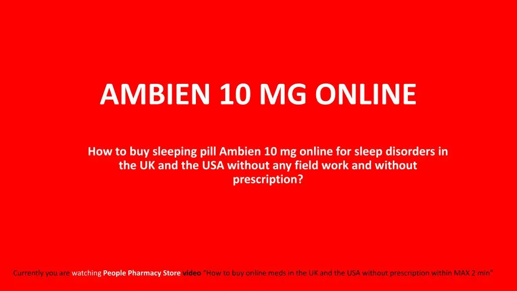 ambien 10 mg online