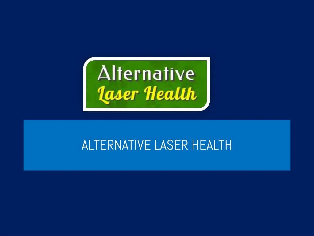 alternative laser health
