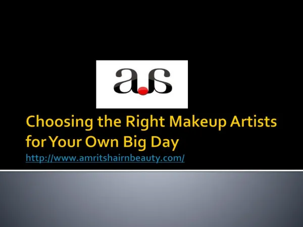 Choosing the Right Makeup Artists for Your Own Big Day