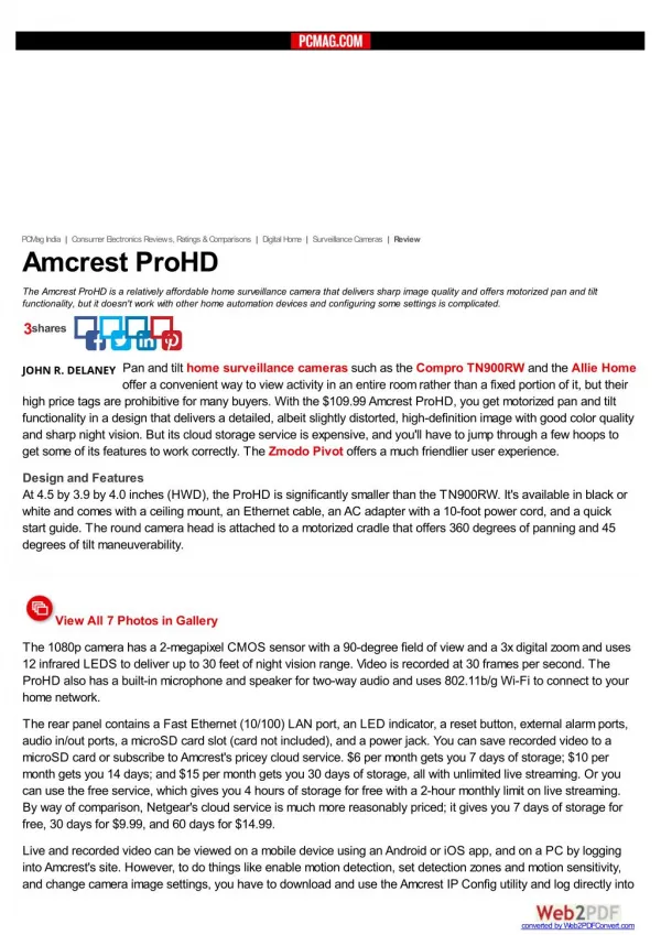 Amcrest ProHD