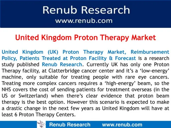 United Kingdom Proton Therapy Market