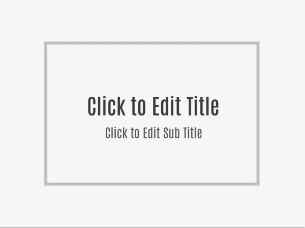 click to edit title click to edit title click