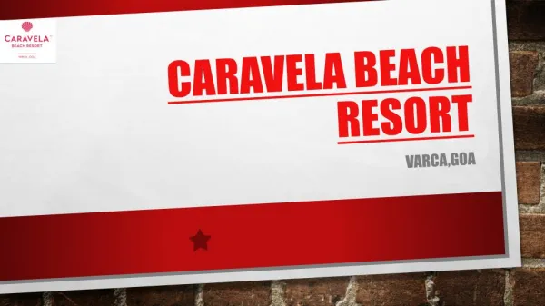 CARAVELA BEACH WEDDING RESORTS GOA