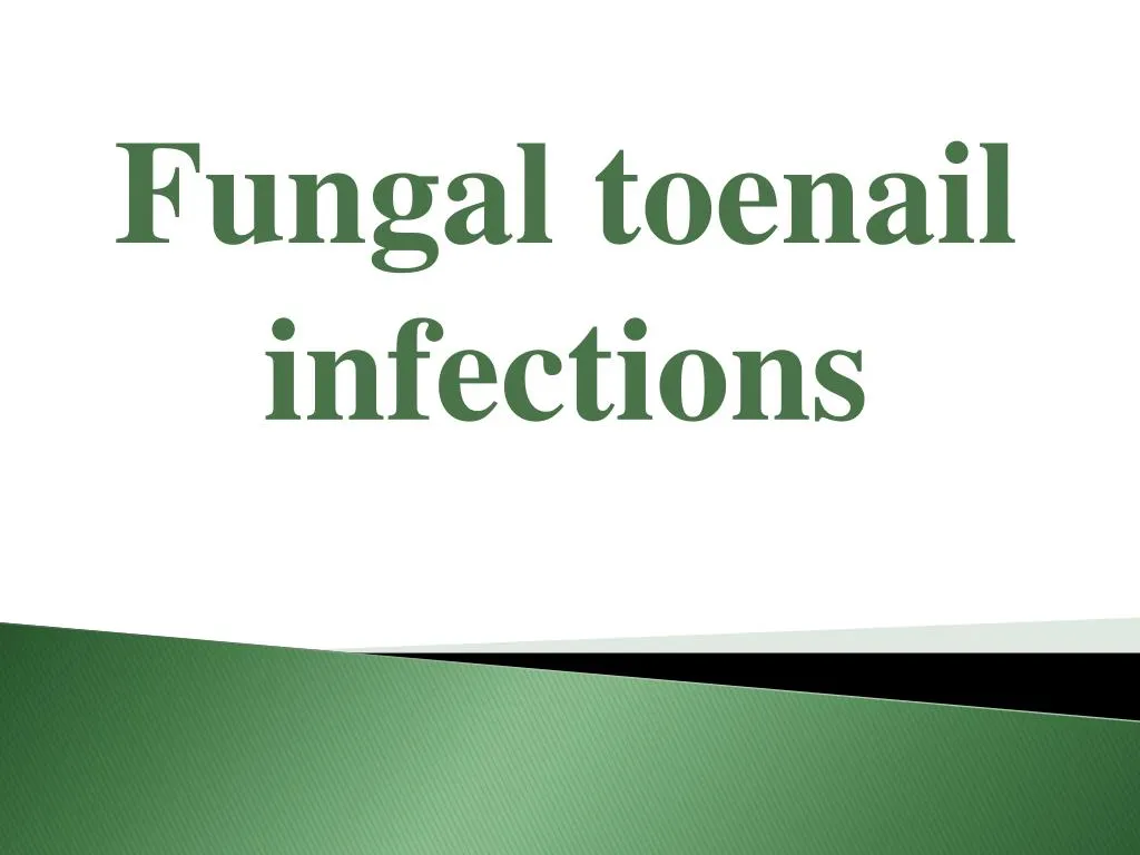 fungal toenail infections