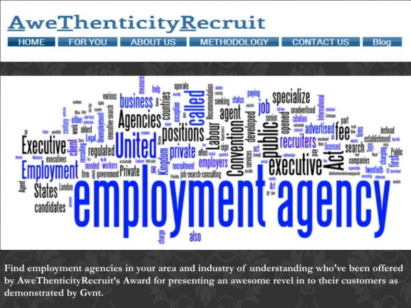 employment agencies