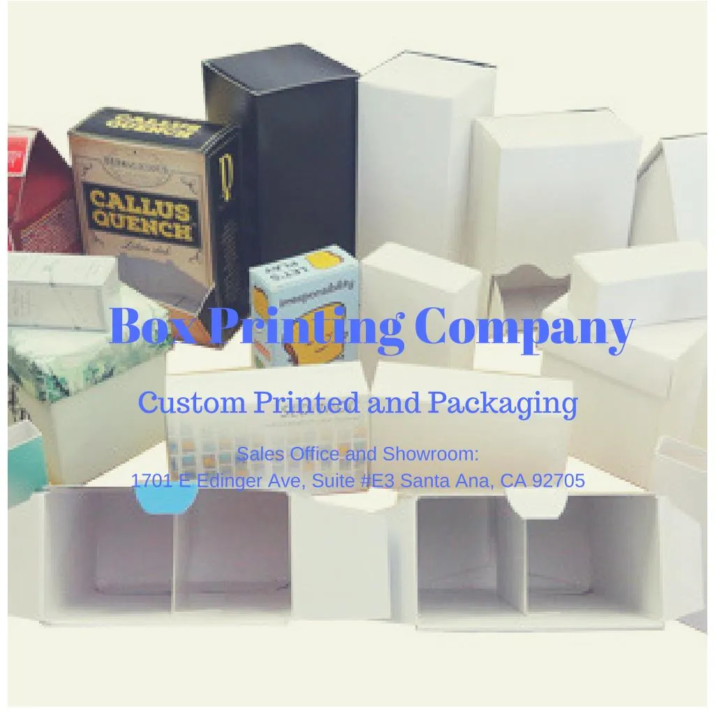 box printing company