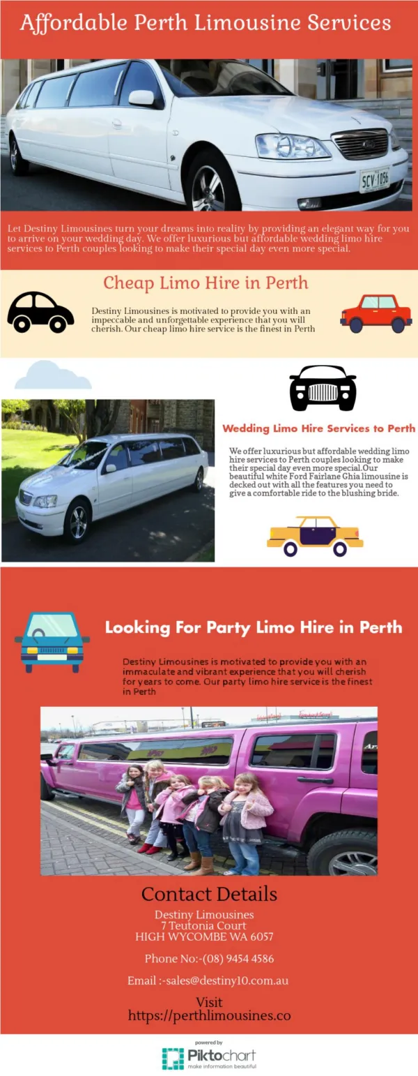Find Affordable Perth Limousine Services