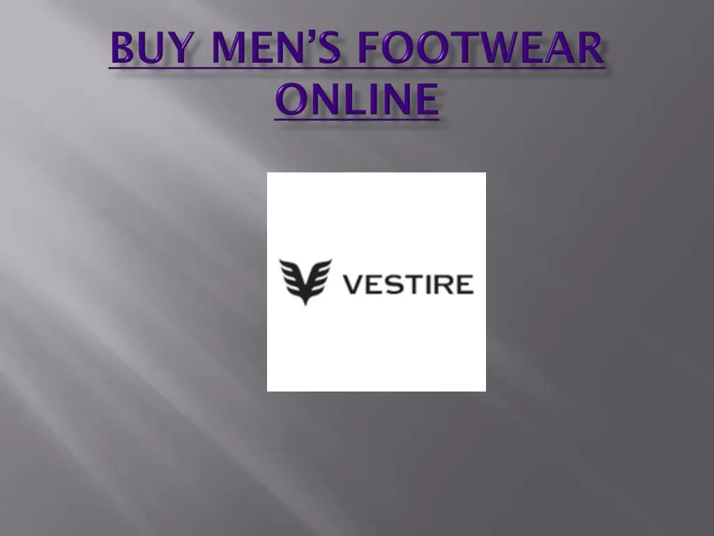 buy men s footwear online