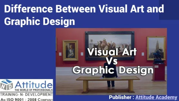 Difference Between Visual Art and Graphic Design