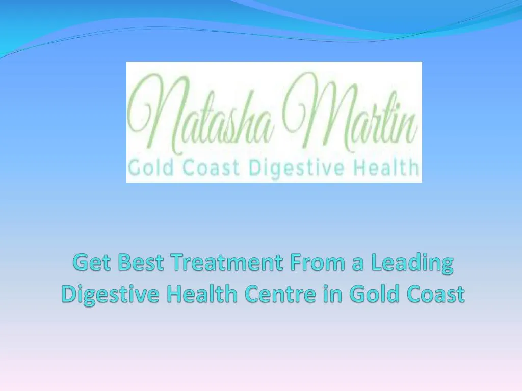 get best treatment from a leading digestive health centre in gold coast
