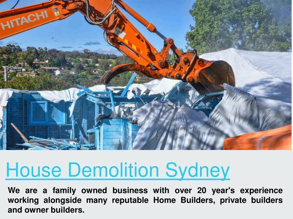 house demolition sydney