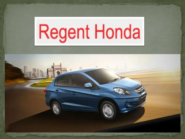Regent Honda - Honda car service center in Mumbai