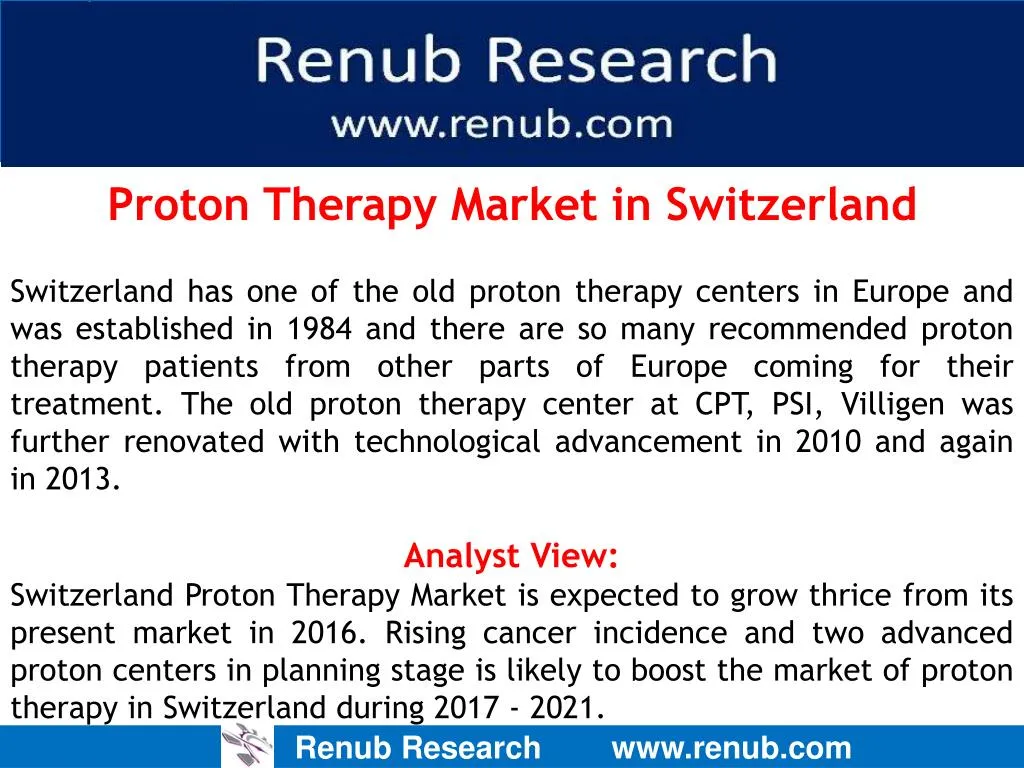 proton therapy market in switzerland switzerland