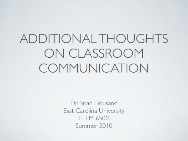 communication