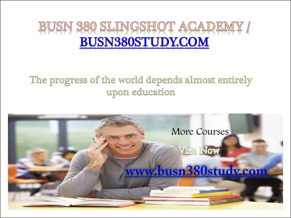 busn 380 slingshot academy busn380study com