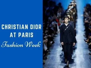 Christian Dior at Paris Fashion Week