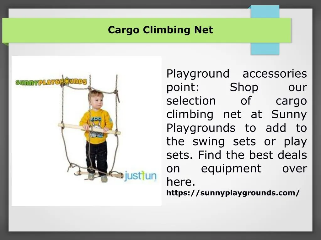 cargo climbing net