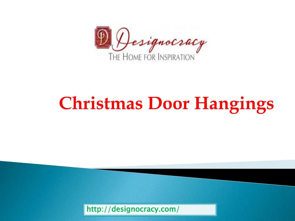christmas door hangings