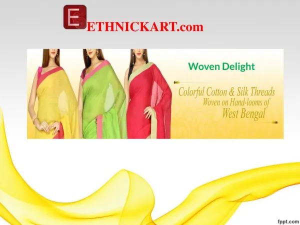 Buy ethnic sarees online for women