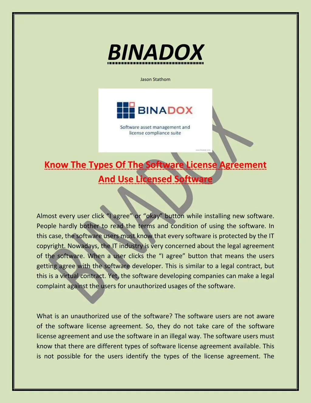 binadox