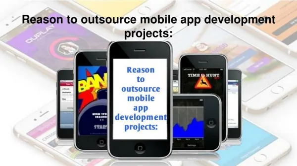 Top 4 Reasons to Outsource Mobile Application Development
