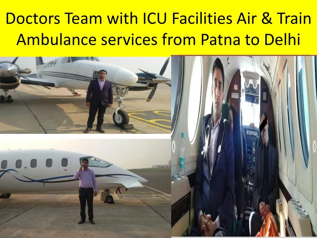 doctors team with icu facilities air train