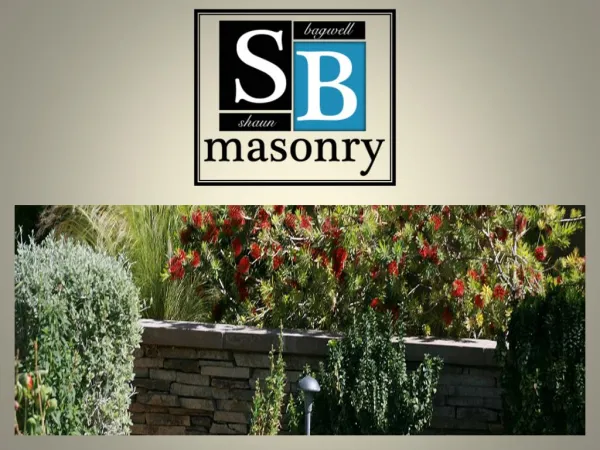 Masonry Contractor Services in san diego
