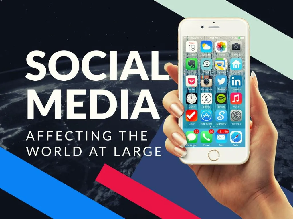 social media affecting the world at large