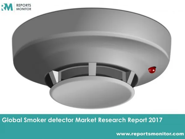 Smoke Detector Market Sales Forecast