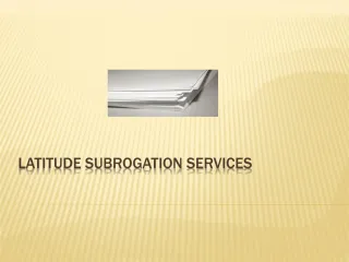 Subrogation Recovery Services - slide 1