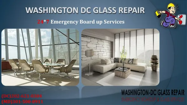 Emergency Glass Repair DC | Call (202) 621-0304