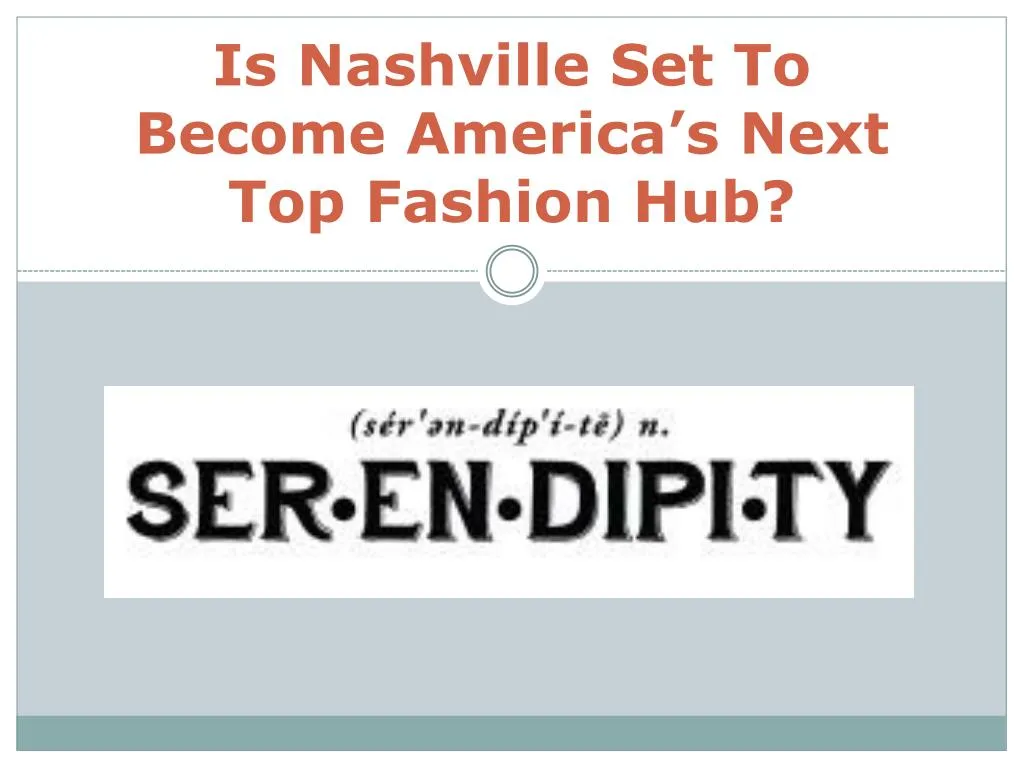 is nashville set to become america s next top fashion hub