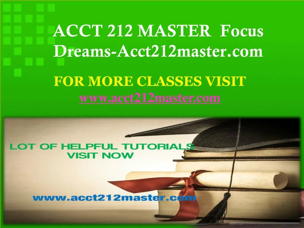 acct 212 master focus dreams acct212master com