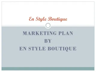 Boutique - slide 1