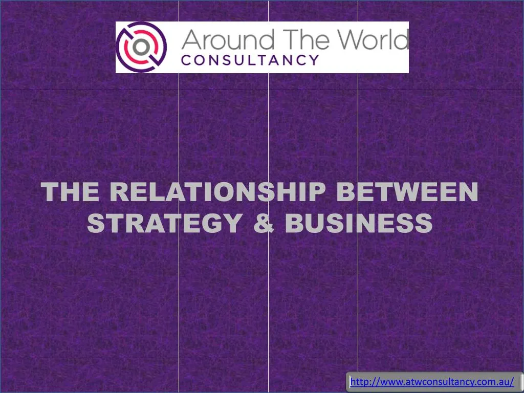 the relationship between strategy business