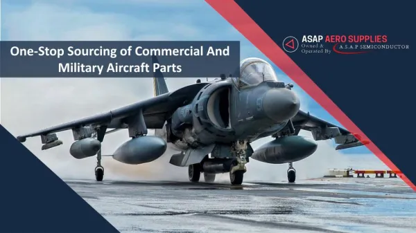 Reliable Source of Aircraft Parts - ASAP Aero Supplies