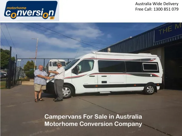 Campervans For Sale in Australia Motorhome Conversion Company