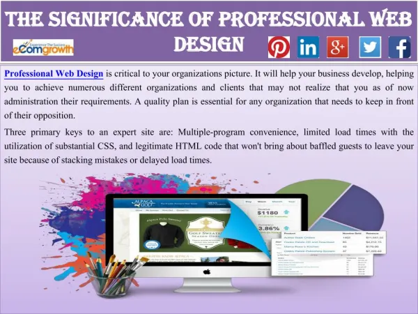 The Significance of Professional Web Design