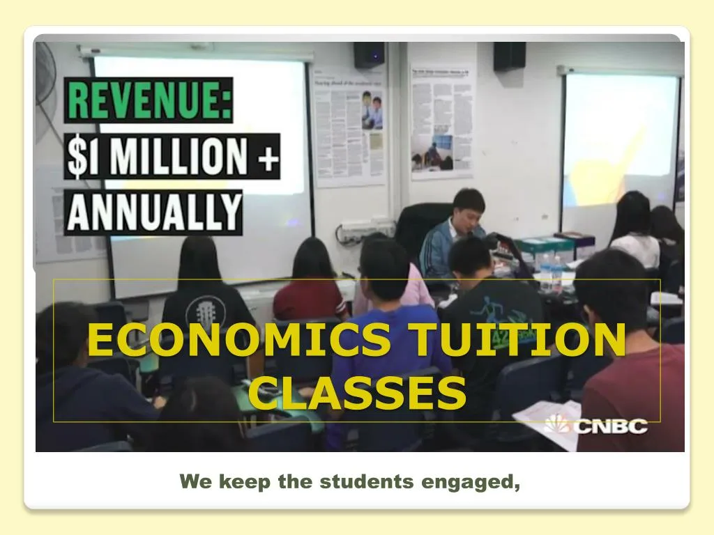 economics tuition classes
