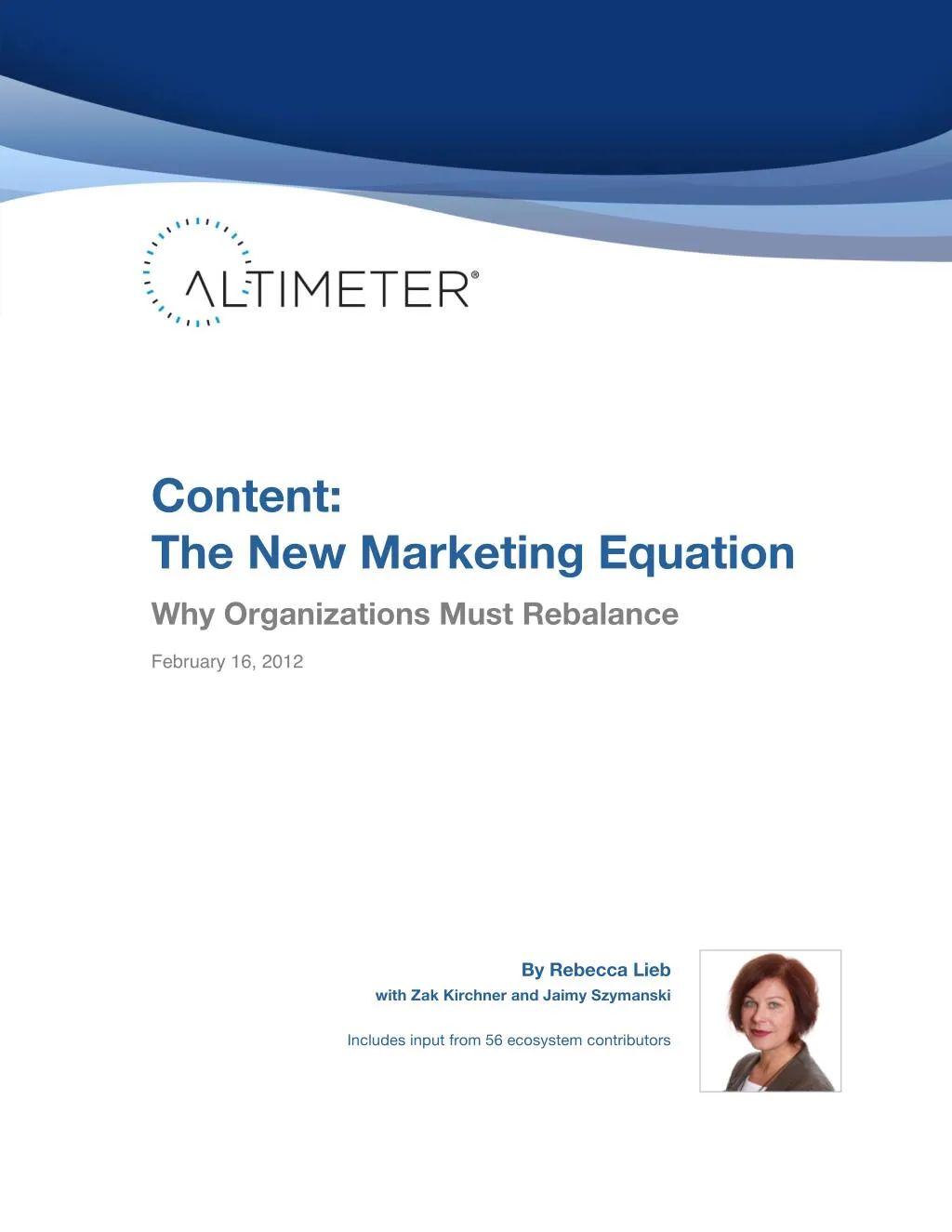 content the new marketing equation