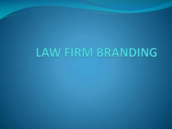 law firm branding