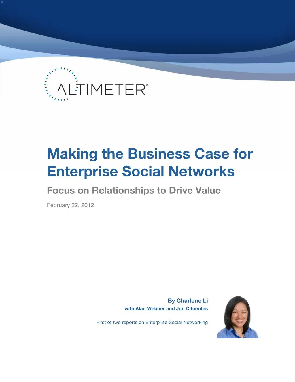 making the business case for enterprise social