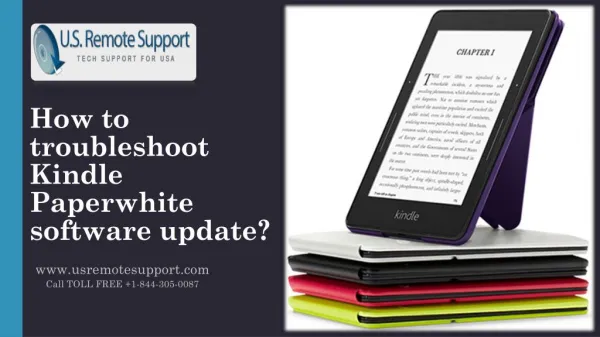 Kindle support - Troubleshoot Kindle Paperwhite update Issues