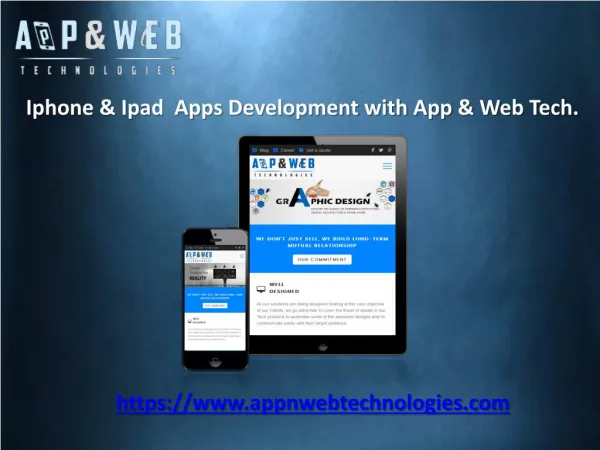 Iphone and ipad apps development with app & web tech