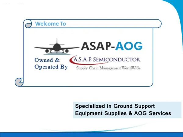 Asap Aog - Leading AOG Parts Supplier