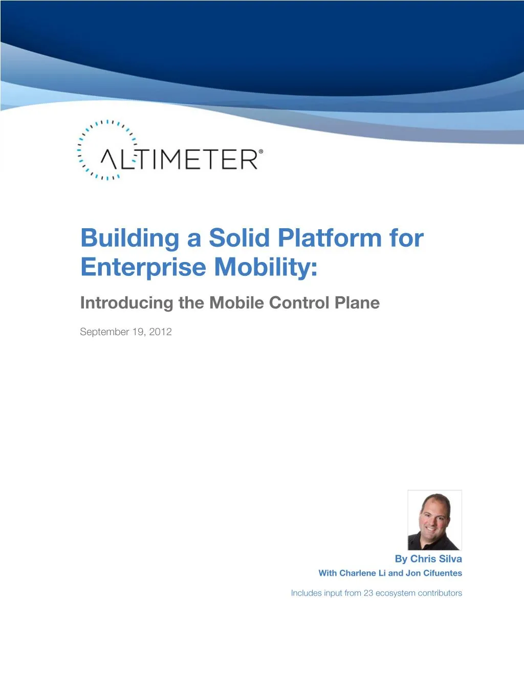 building a solid platform for enterprise mobility