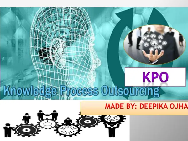 KPO-Knowledge Process Outsource