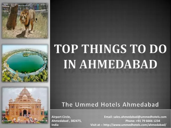 Top Things to Do in Ahmedabad