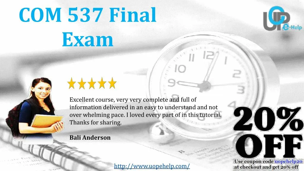 com 537 final exam