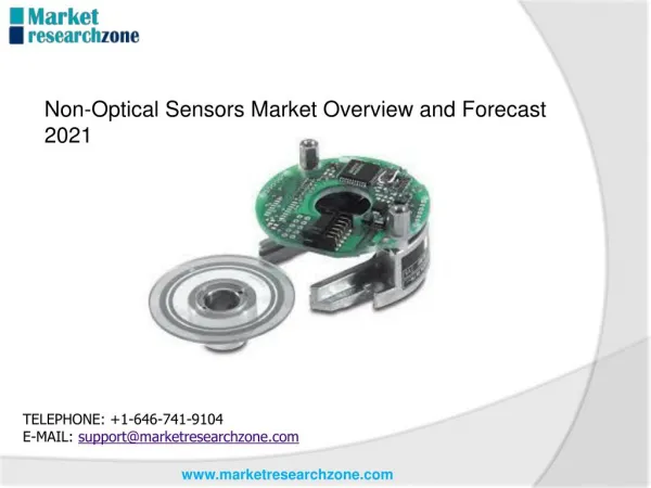 Non-Optical Sensors Market Overview and Forecast 2021